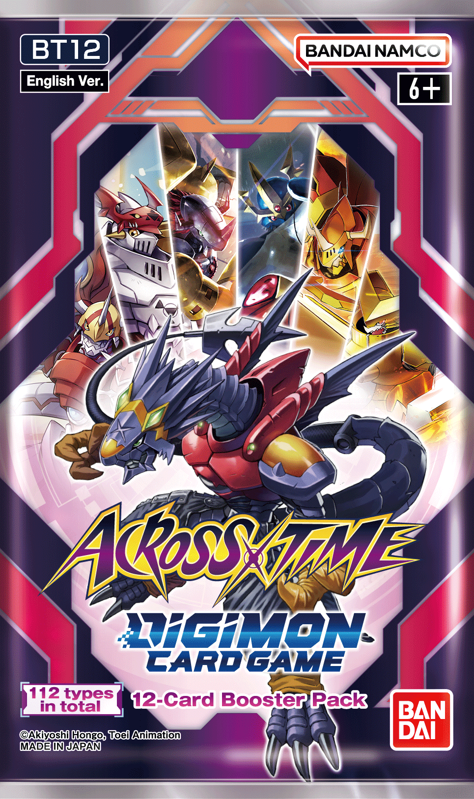 Digimon Card Game - Across Time BT12 Booster Pack