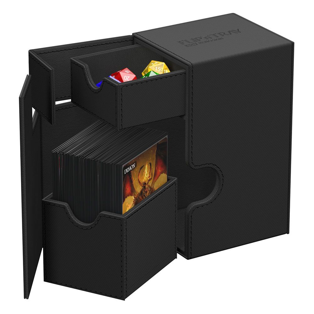 Ultimate Guard - Flip n Tray Deck Case 80+ Standard Size XenoSkin Monocolor Deck Box
