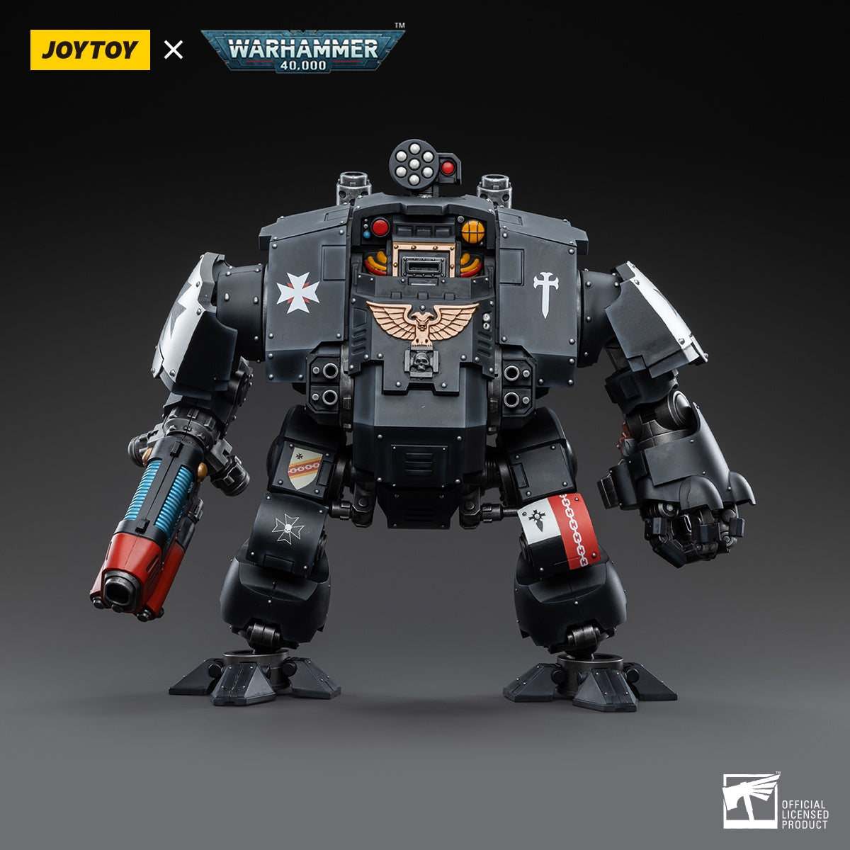 Warhammer Collectibles: 1/18 Scale Black Templars Redemptor Dreadnought - Good Games
