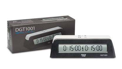 DGT1001 Chess Clock - Black - Good Games