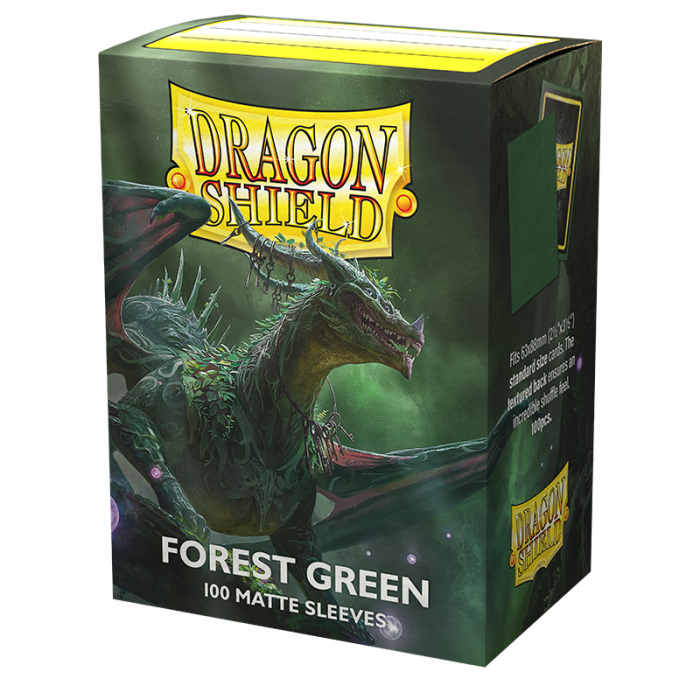 Dragon Shield - Sleeves Forest Green Matte (100) - Good Games