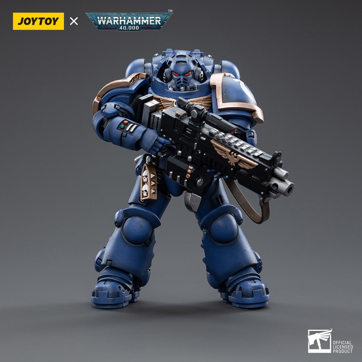 Warhammer Collectibles: 1/18 Scale Ultramarines Heavy Intercessor Helvin Gure