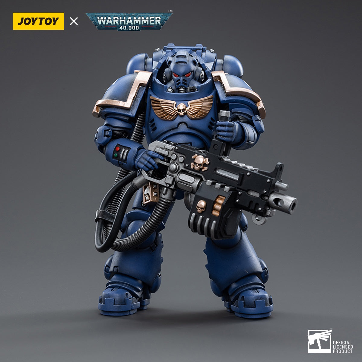 Warhammer Collectibles: 1/18 Scale Ultramarines Heavy Intercessor Nikos Phaetz - Good Games