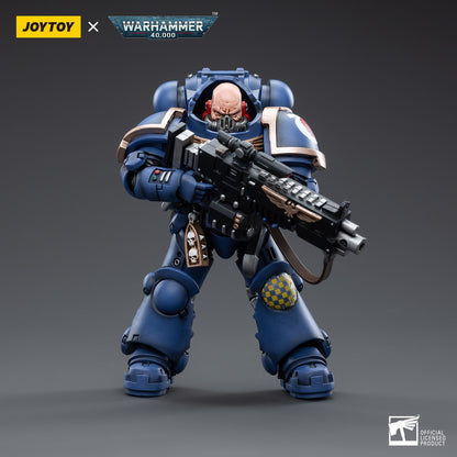 Warhammer Collectibles: 1/18 Scale Ultramarines Heavy Intercessor Sergeant Aetus Gardane - Good Games