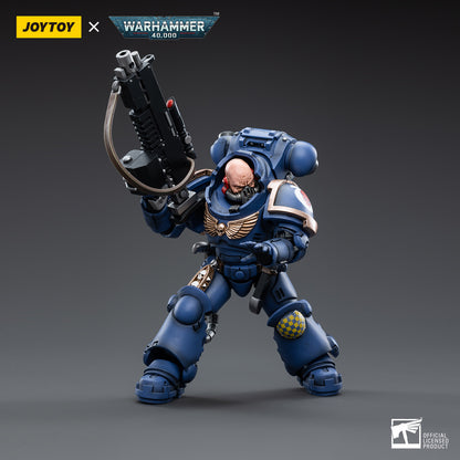 Warhammer Collectibles: 1/18 Scale Ultramarines Heavy Intercessor Sergeant Aetus Gardane - Good Games