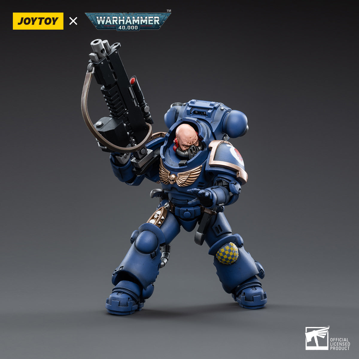 Warhammer Collectibles: 1/18 Scale Ultramarines Heavy Intercessor Sergeant Aetus Gardane