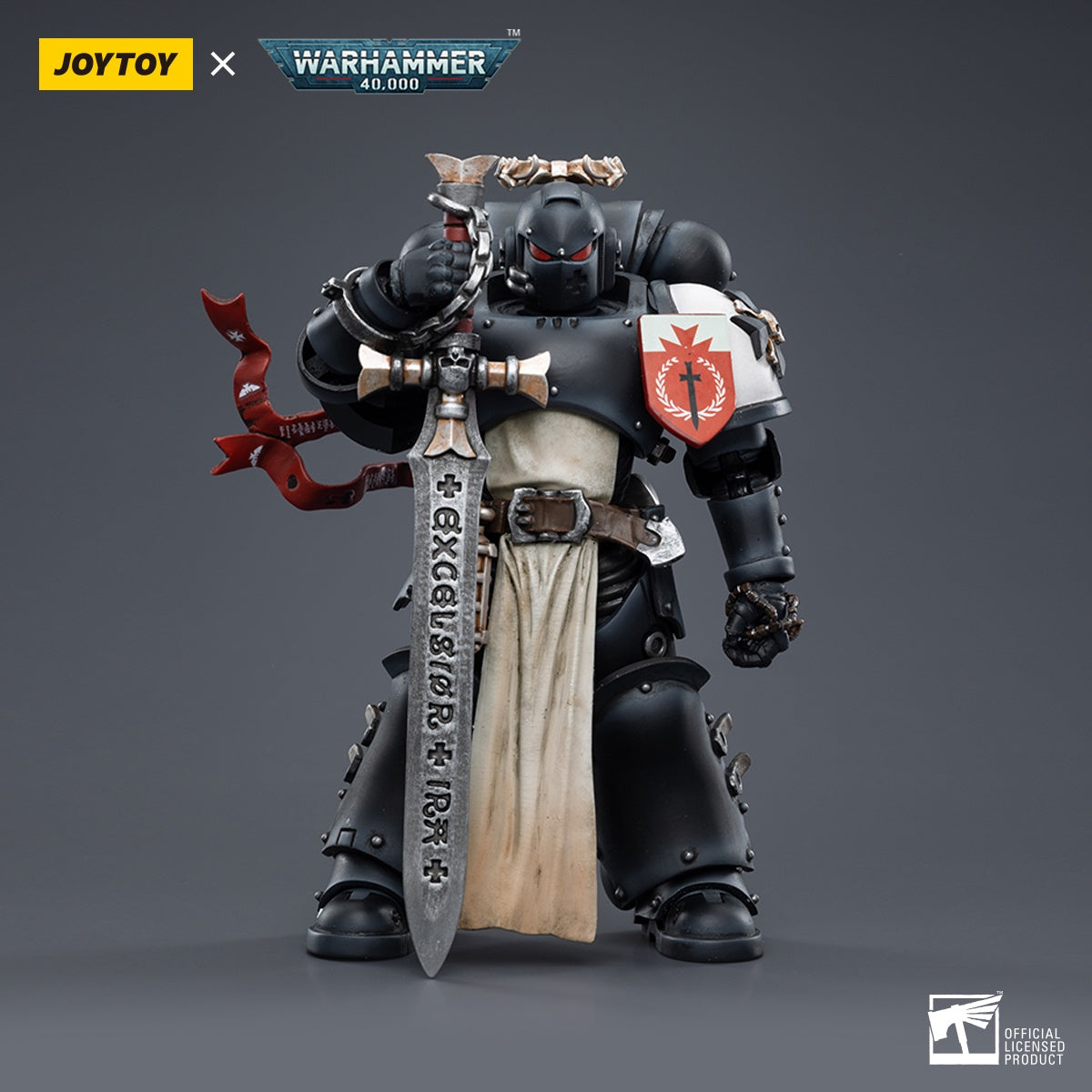 Warhammer Collectibles 1/18 Scale Black Templars The Emperors Champion Rolantus