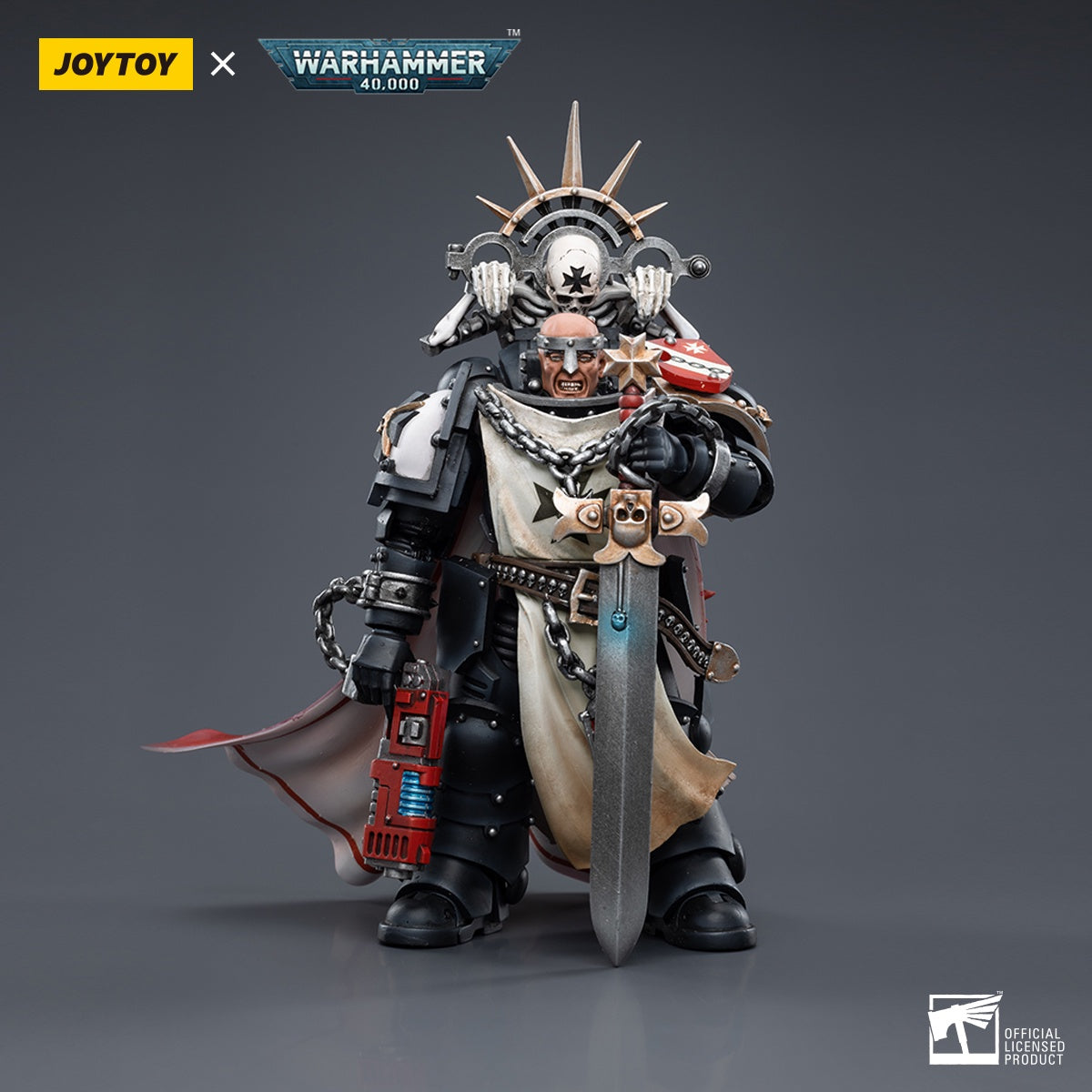 Warhammer Collectibles 1/18 Scale Black Templars Marshal Baldeckrath