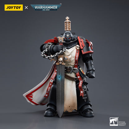 Warhammer Collectibles 1/18 Scale Black Templars Primaris Sword Brethren Eberwulf - Good Games