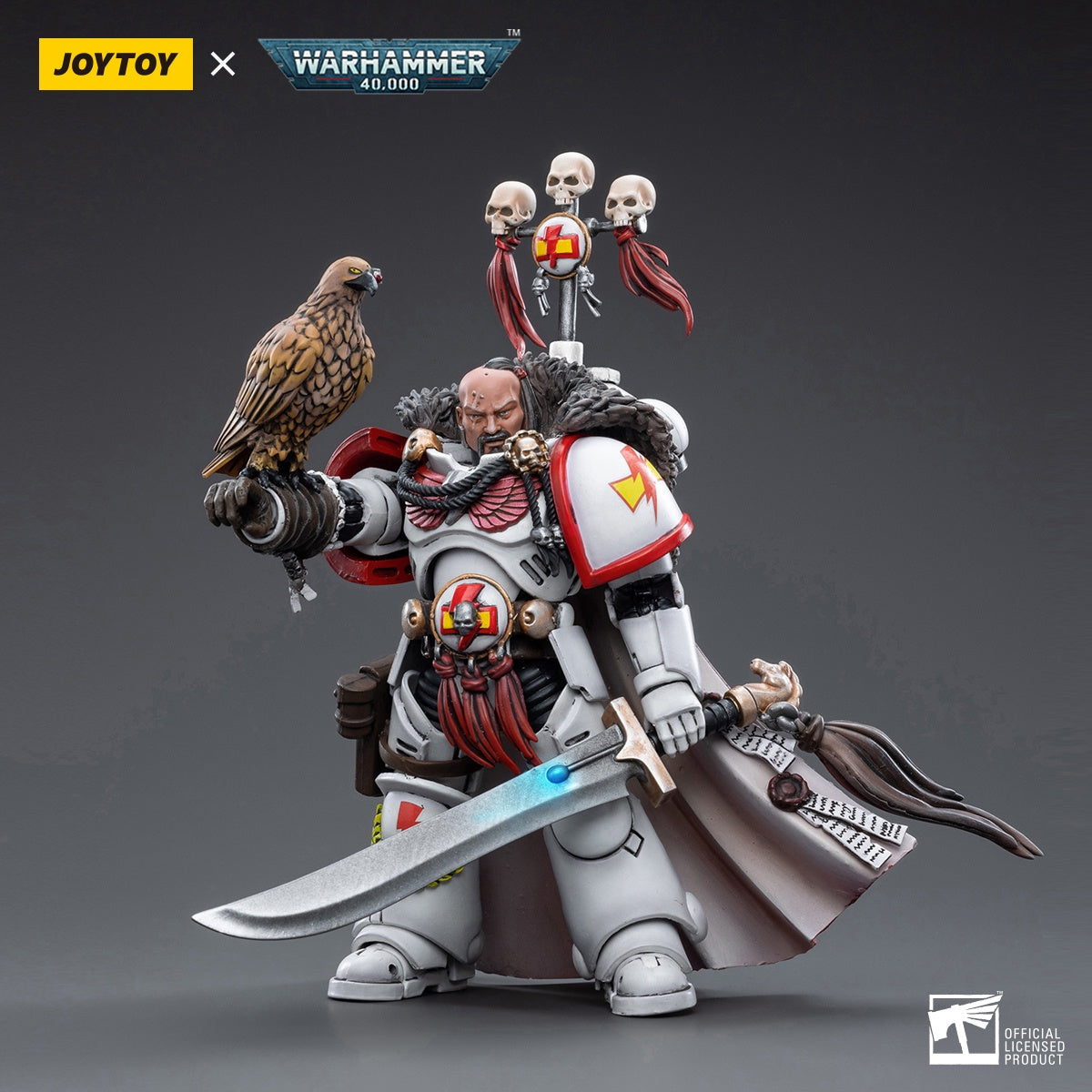 Warhammer Collectibles: 1/18 Scale White Scars Captain Korsarro Khan