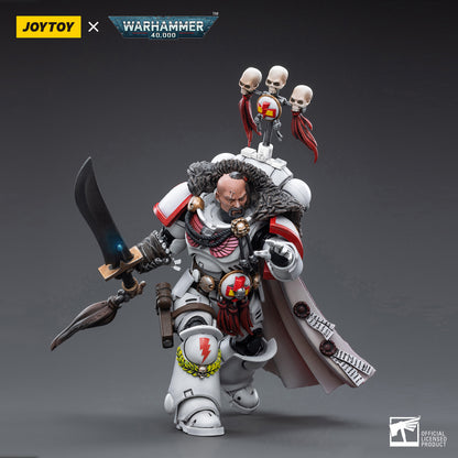 Warhammer Collectibles: 1/18 Scale White Scars Captain Korsarro Khan - Good Games