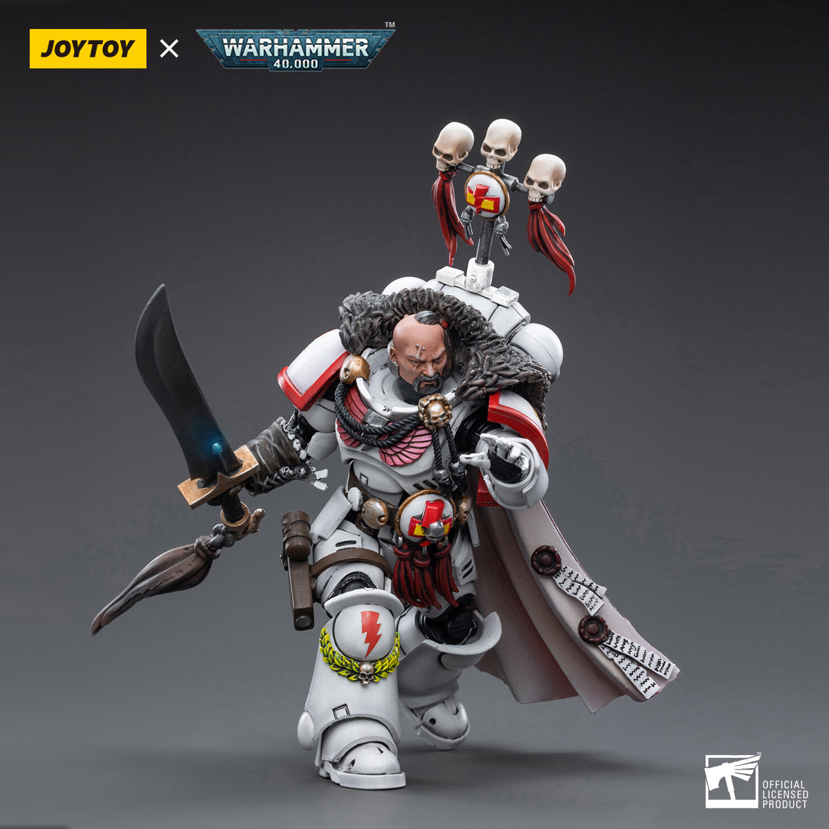 Warhammer Collectibles: 1/18 Scale White Scars Captain Korsarro Khan