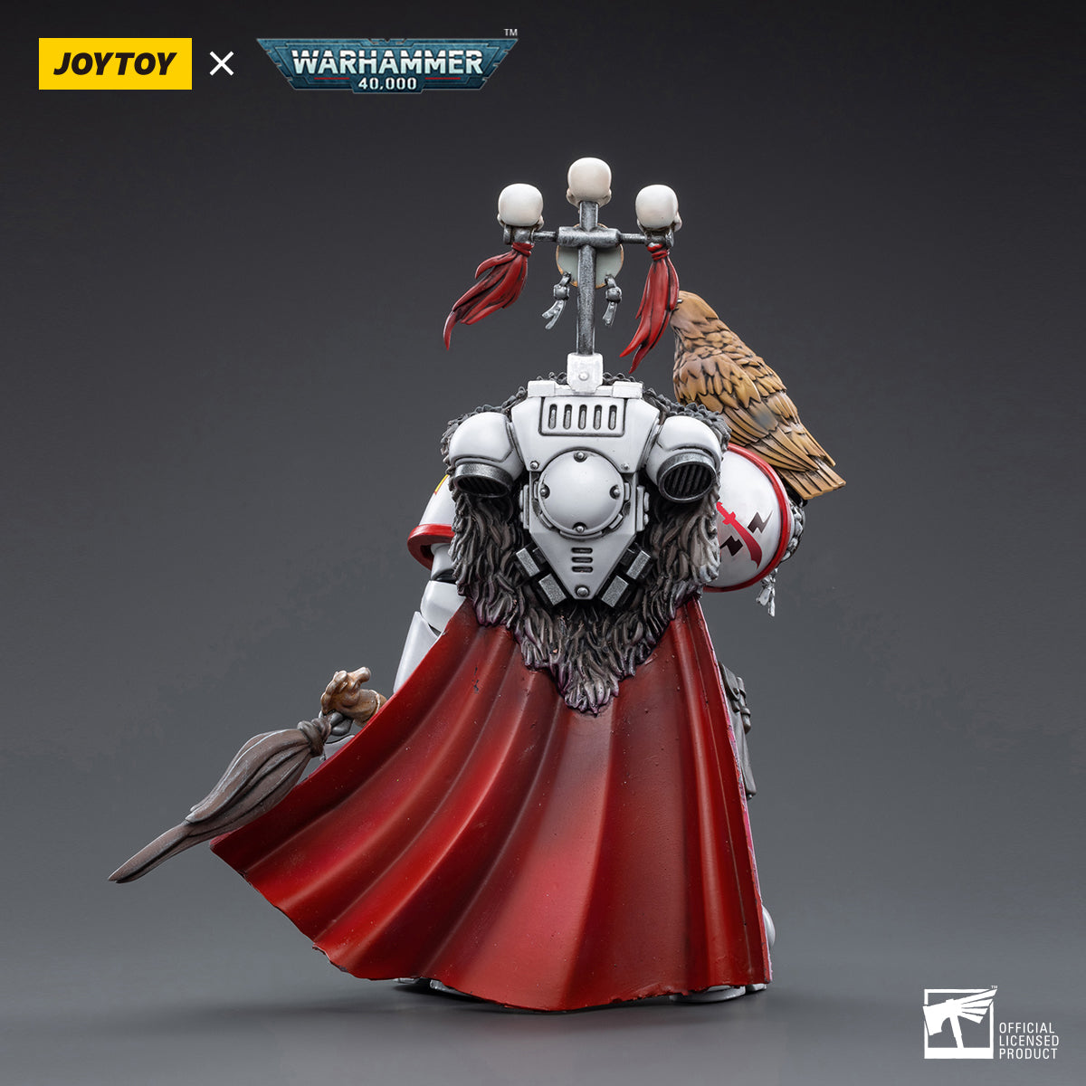 Warhammer Collectibles: 1/18 Scale White Scars Captain Korsarro Khan - Good Games