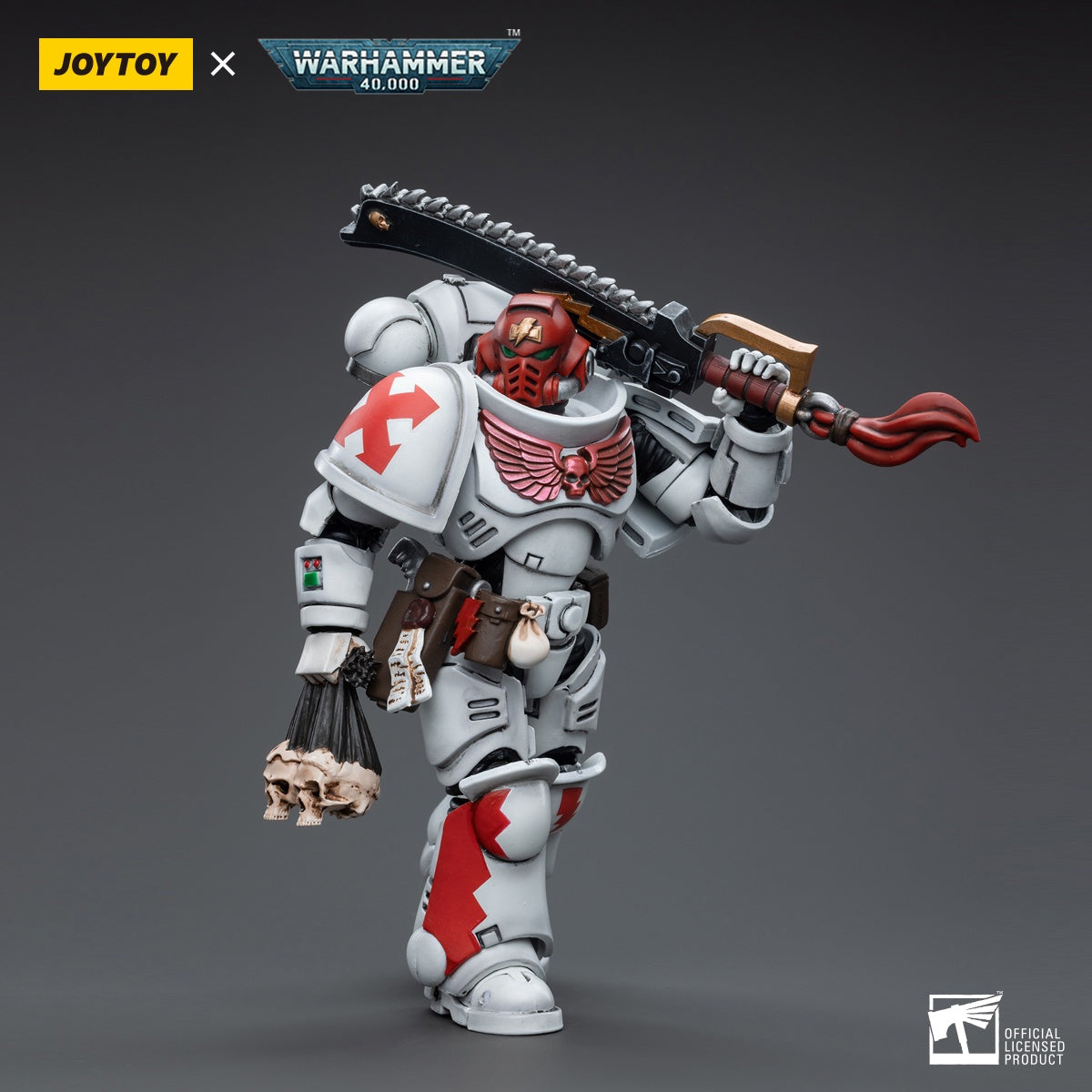 Warhammer Collectibles: 1/18 Scale White Scars Assault lntercessor Sergeant Tsendbaatar - Good Games