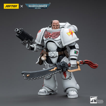Warhammer Collectibles: 1/18 Scale White Scars Assault lntercessor Sergeant Tsendbaatar - Good Games