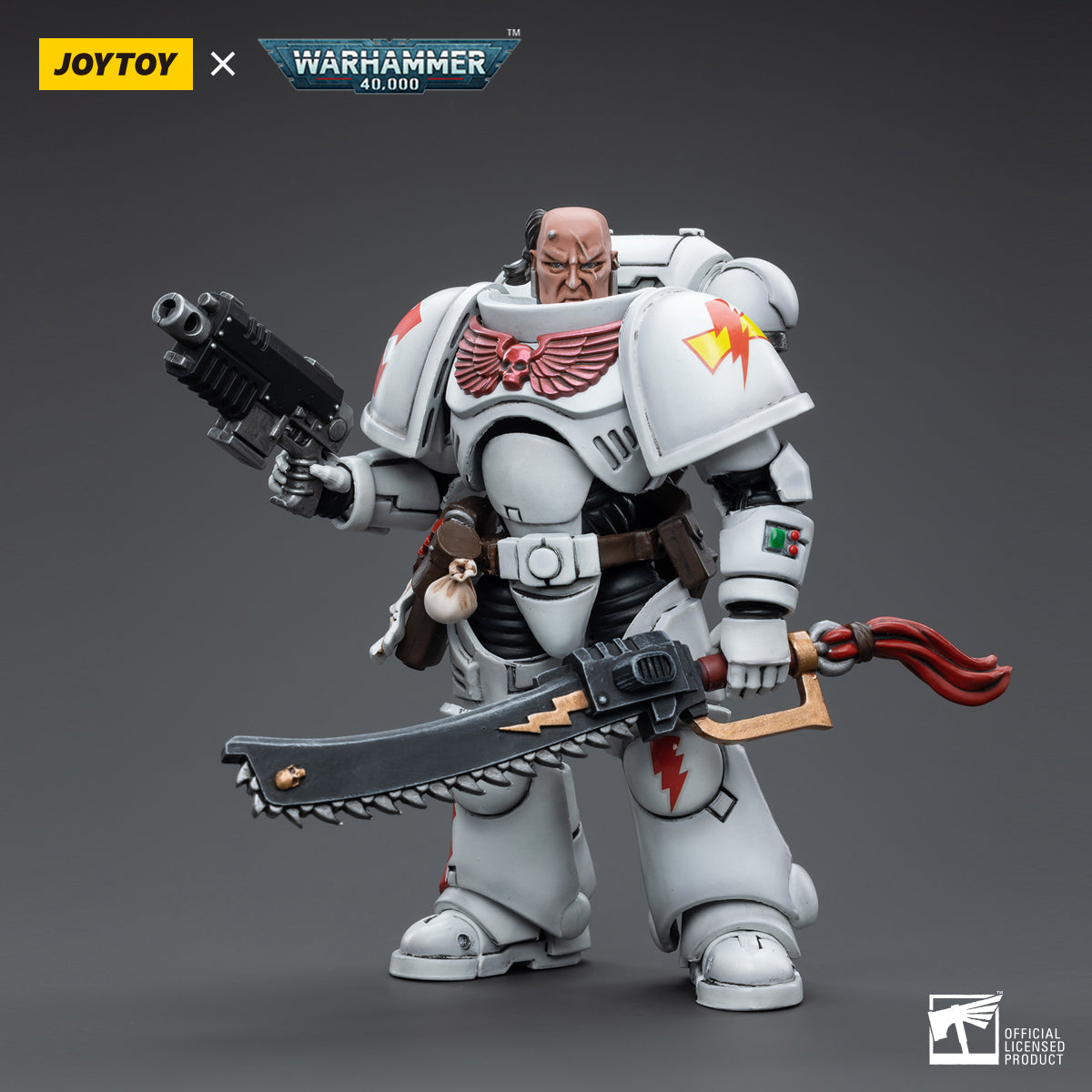 Warhammer Collectibles: 1/18 Scale White Scars Assault lntercessor Sergeant Tsendbaatar