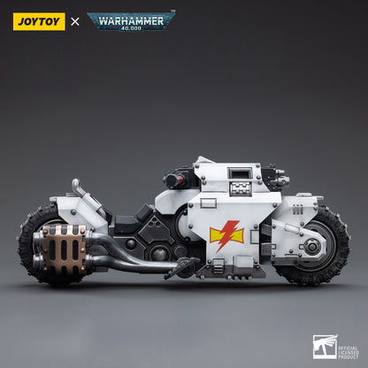 Warhammer Collectibles: 1/18 Scale White Scars Raider-pattern Combat Bike - Good Games