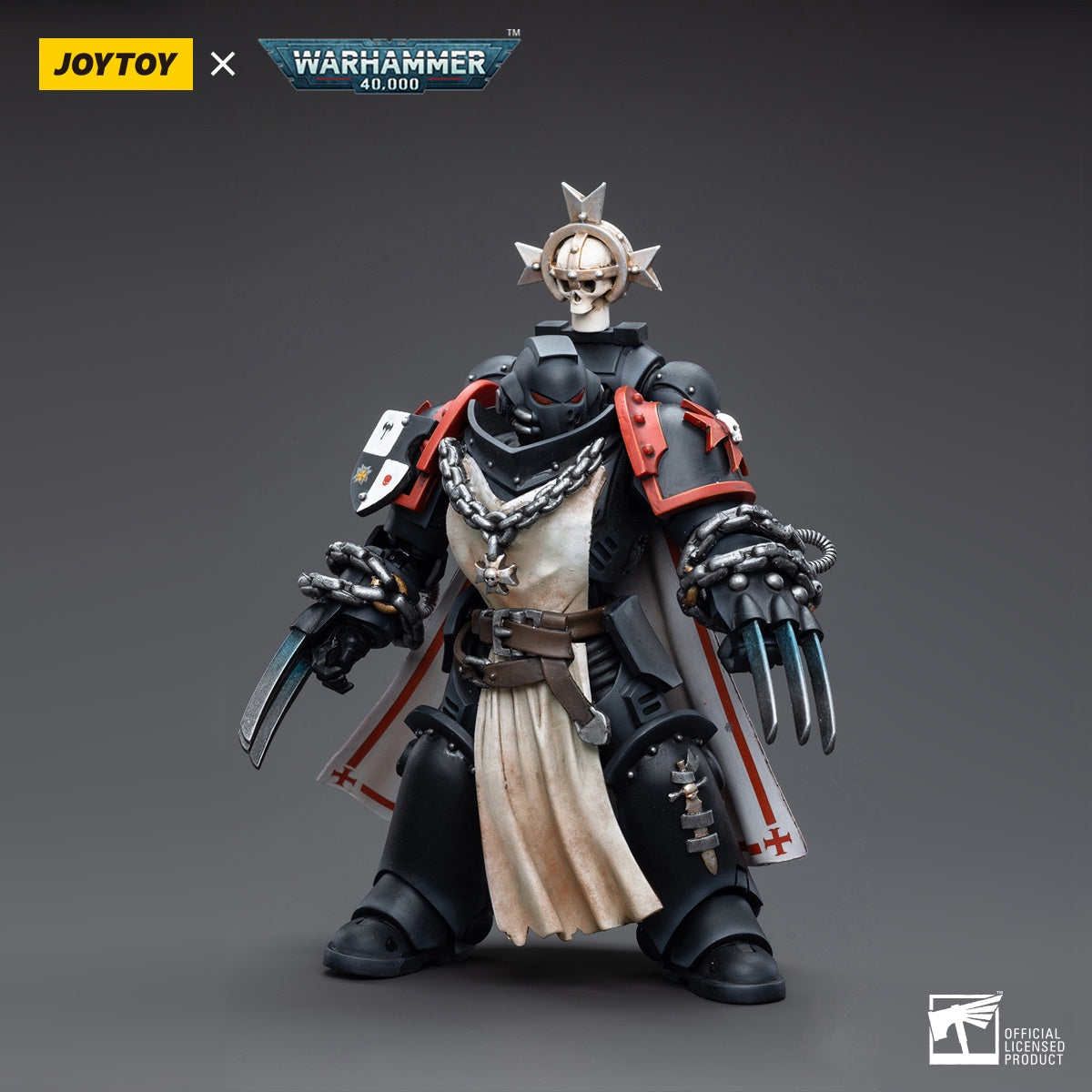 Warhammer Collectibles: 1/18 Scale Black Templars Primaris Sword Brethren Alberic - Good Games