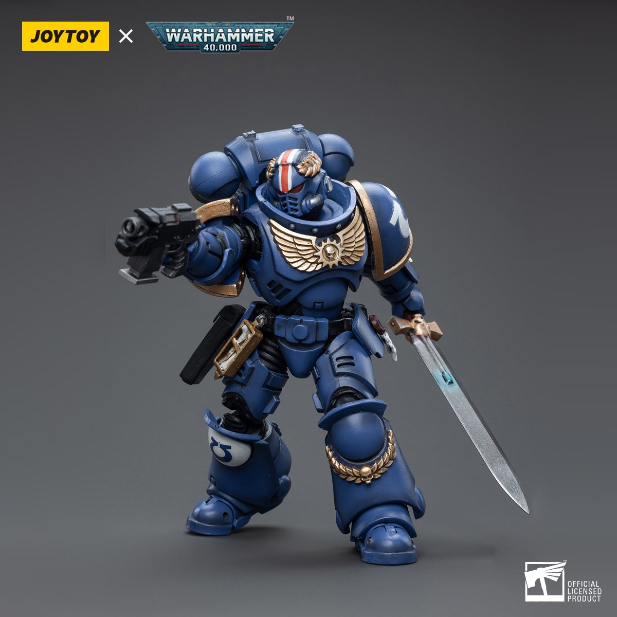 Warhammer Collectibles: 1/18 Scale Ultramarines Primaris Lieutenant Argaranthe - Good Games