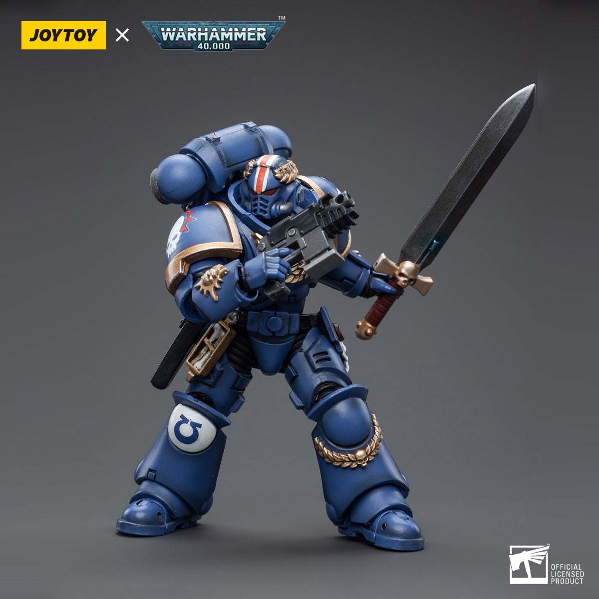Warhammer Collectibles: 1/18 Scale Ultramarines Primaris Lieutenant Argaranthe - Good Games