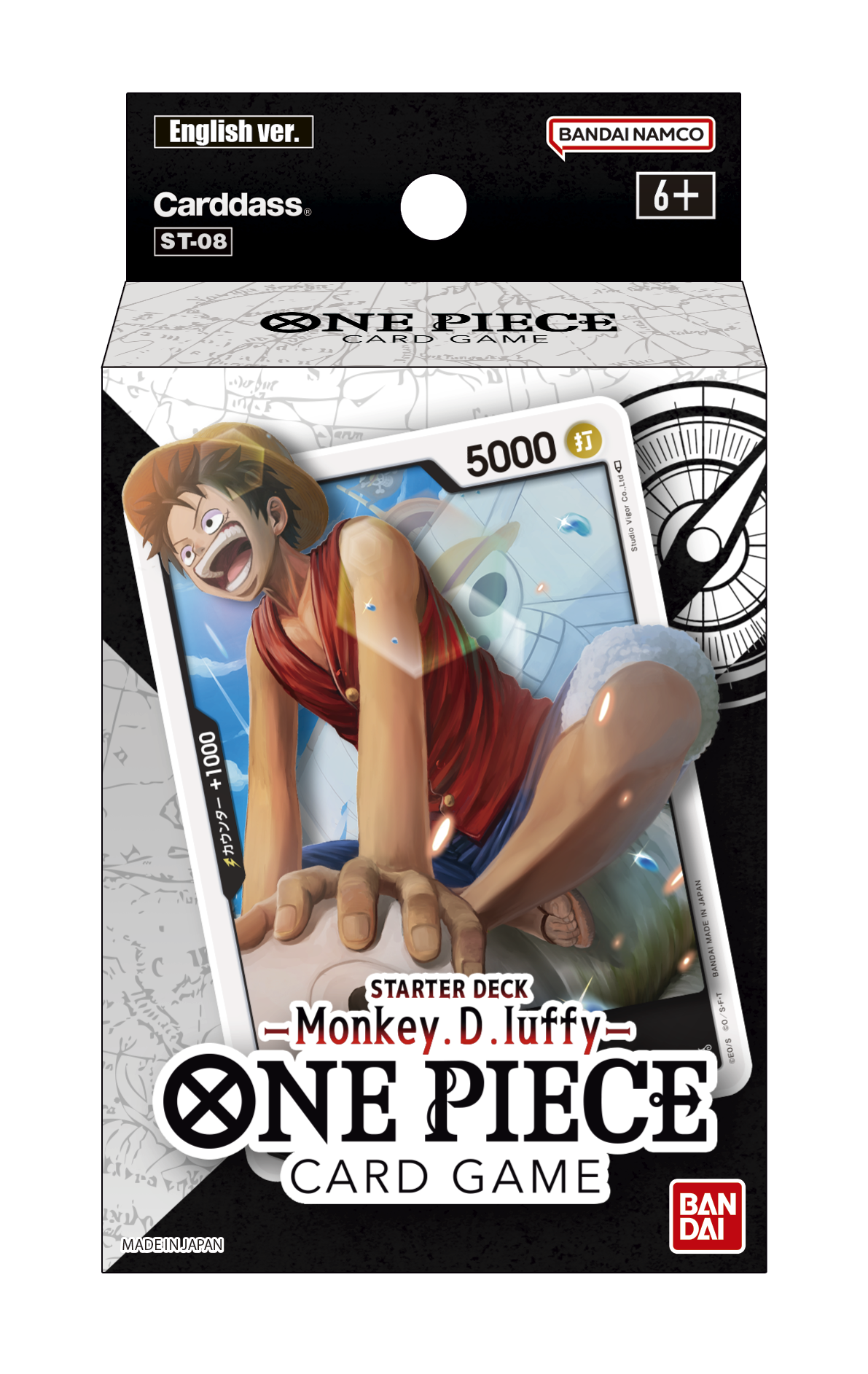 One Piece Card Game - Monkey D. Luffy Starter Deck (ST-08) - Good Games
