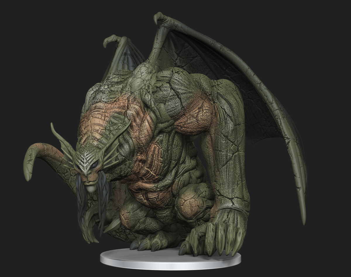 Dungeons &amp; Dragons Icons of the Realms Demon Lords - Grazzt Fraz Urbluu and Kostchtchie