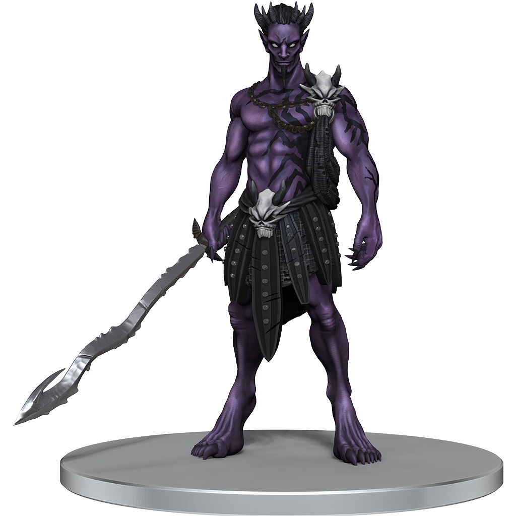 Dungeons &amp; Dragons Icons of the Realms Demon Lords - Grazzt Fraz Urbluu and Kostchtchie