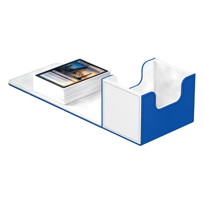 Ultimate Guard - Synergy Sidewinder 100plus Blue/White Deck Box - Good Games