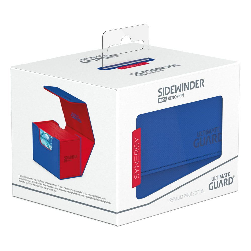Ultimate Guard - Synergy Sidewinder 100plus Blue/Red Deck Box
