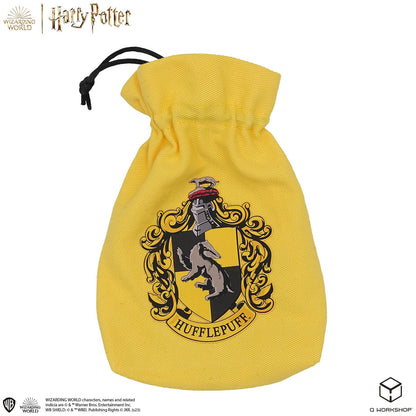 Q Workshop - Harry Potter Hufflepuff Dice and Pouch - Good Games