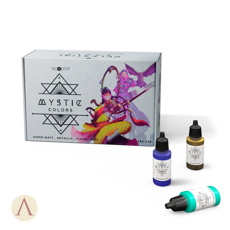 Scale 75 Mystic Colors Celestial Vault Paint Set - Good Games