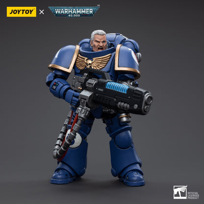 Warhammer Collectibles 1/18 Scale Ultramarines Hellblasters Sergeant Ulaxes - Good Games