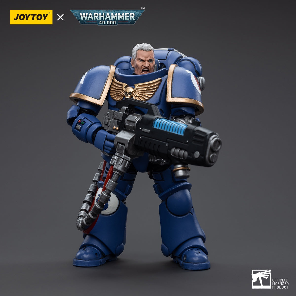 Warhammer Collectibles 1/18 Scale Ultramarines Hellblasters Sergeant Ulaxes