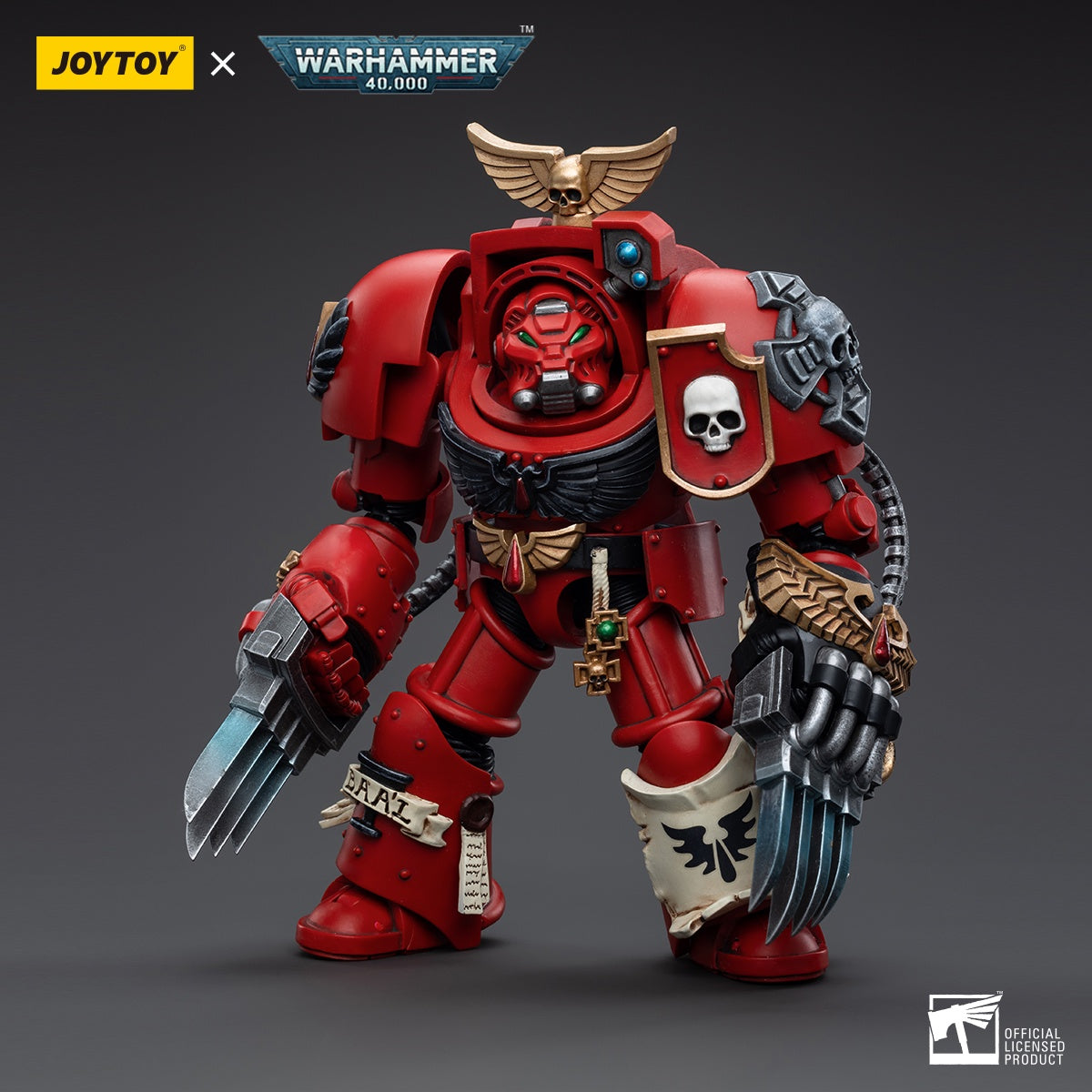 Warhammer Collectibles 1/18 Scale Blood Angels Assault Terminators Brother Nassio