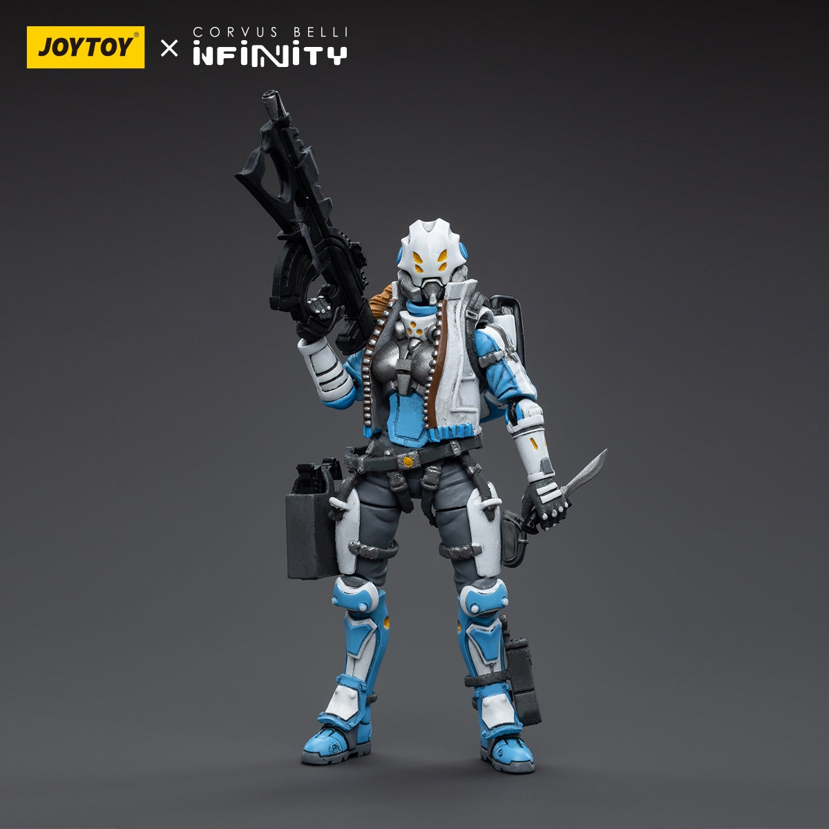 Infinity Collectibles 1/18 Scale PanOceania Nokken Special Intervention and Recon Team No 2Woman