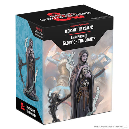 Dungeons and Dragons Icons of the Realms Bigby Presents Glory of the Giants Death Giant Necromancer Boxed Miniature - Good Games