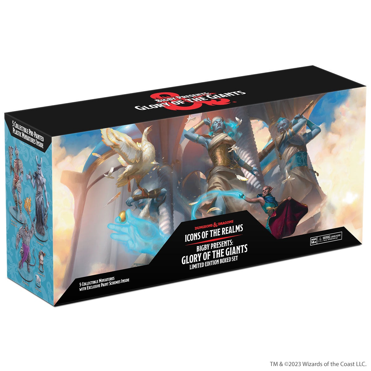 Dungeons and Dragons Icons of the Realms Bigby Presents Glory of the Giants Limited Edition Boxed Set