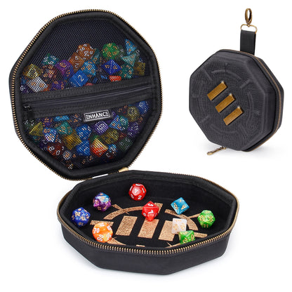 Enhance Tabletop Series RPG Dice Case Black - Good Games
