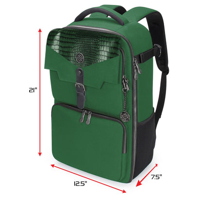 Enhance Tabletop Collectors Card Storage Backpack Green - Good Games