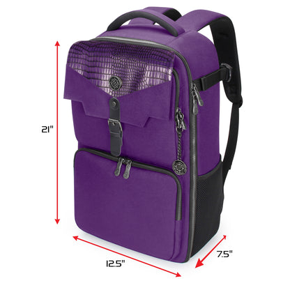 Enhance Tabletop Collectors Card Storage Backpack Purple - Good Games