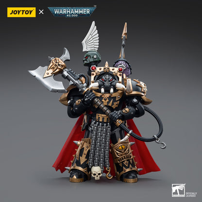 Warhammer Collectibles 1/18 Scale Chaos Space Marines Black Legion Chaos Lord in Terminator Armour - Good Games