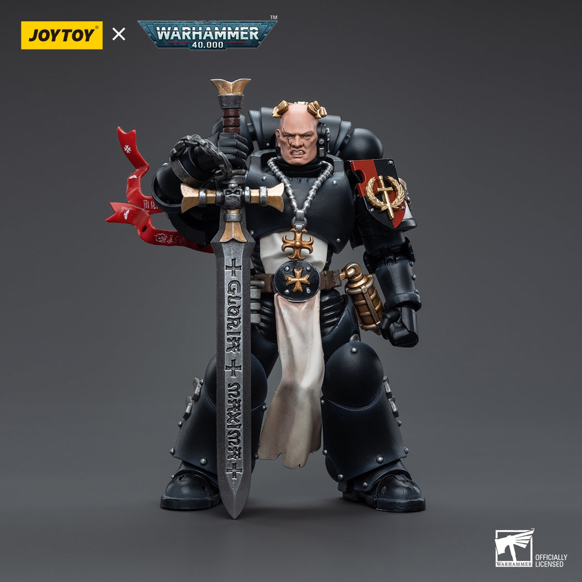 Warhammer Collectibles 1/18 Scale Black Templars Emperors Champion Bayards Revenge