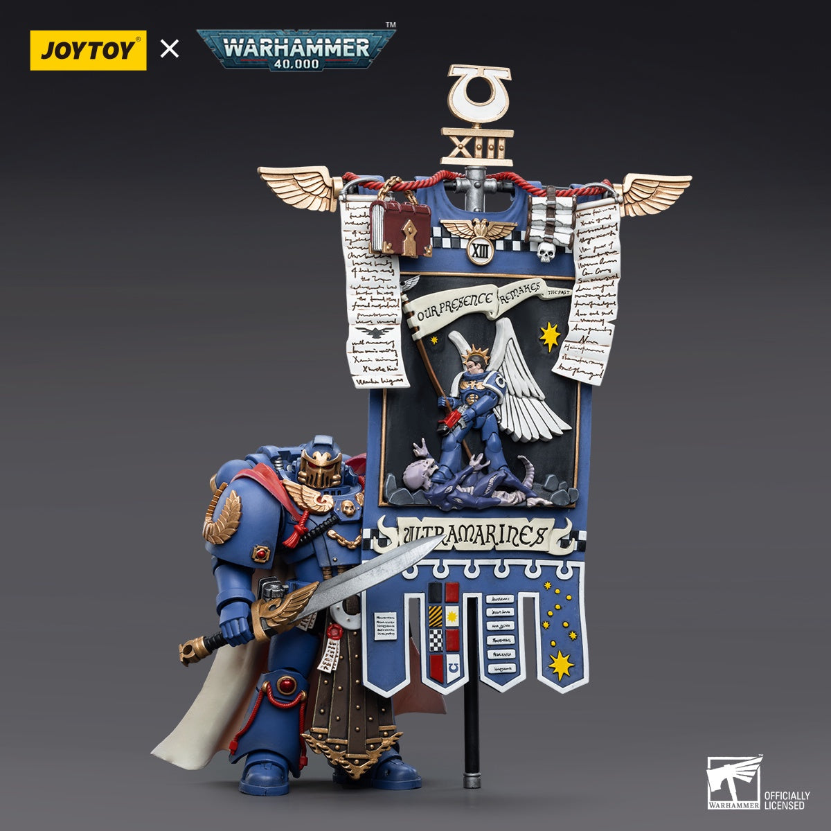Warhammer Collectibles 1/18 Scale Ultramarines Honour Guard Chapter Ancient - Good Games