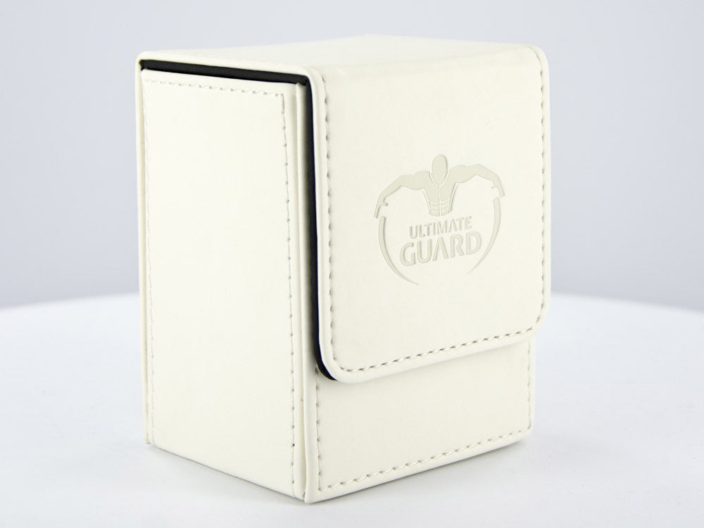 Ultimate Guard - Flip Deck Case 80+ Standard Size White - Good Games