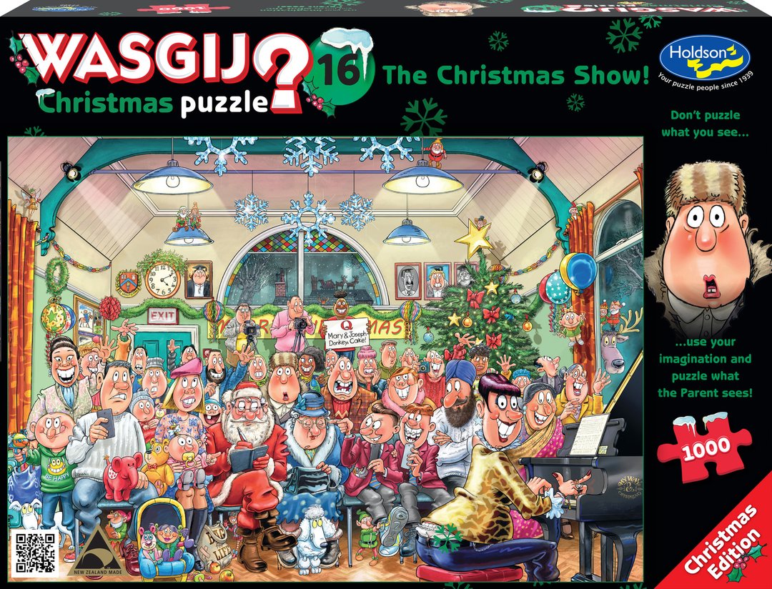 Wasgij? Xmas 16 - Christmas Show 1000 Piece Jigsaw - Good Games