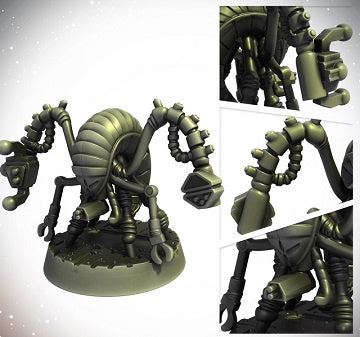Starfinder Masterclass Miniatures: Anacite Laborer