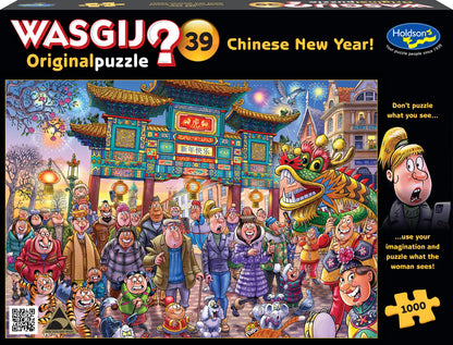 Wasgij? Original 39 - Chinese New Year 1000 Piece Jigsaw - Good Games