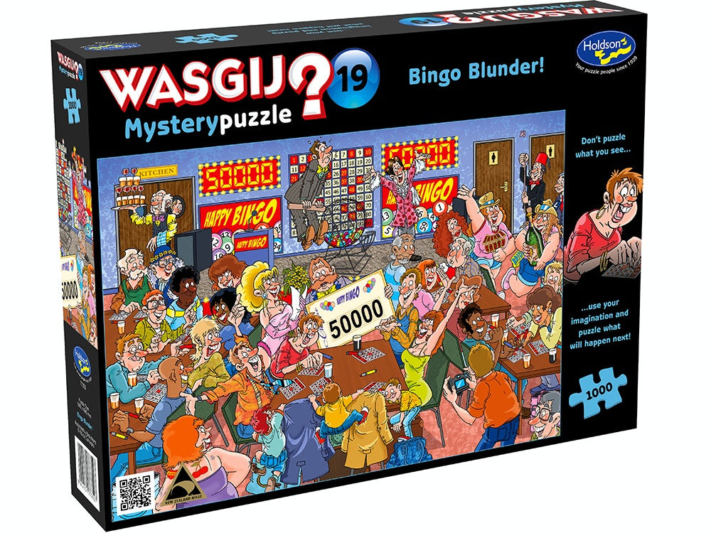 Wasgij? Mystery 19 - Bingo Blunder 1000 Piece Jigsaw - Good Games