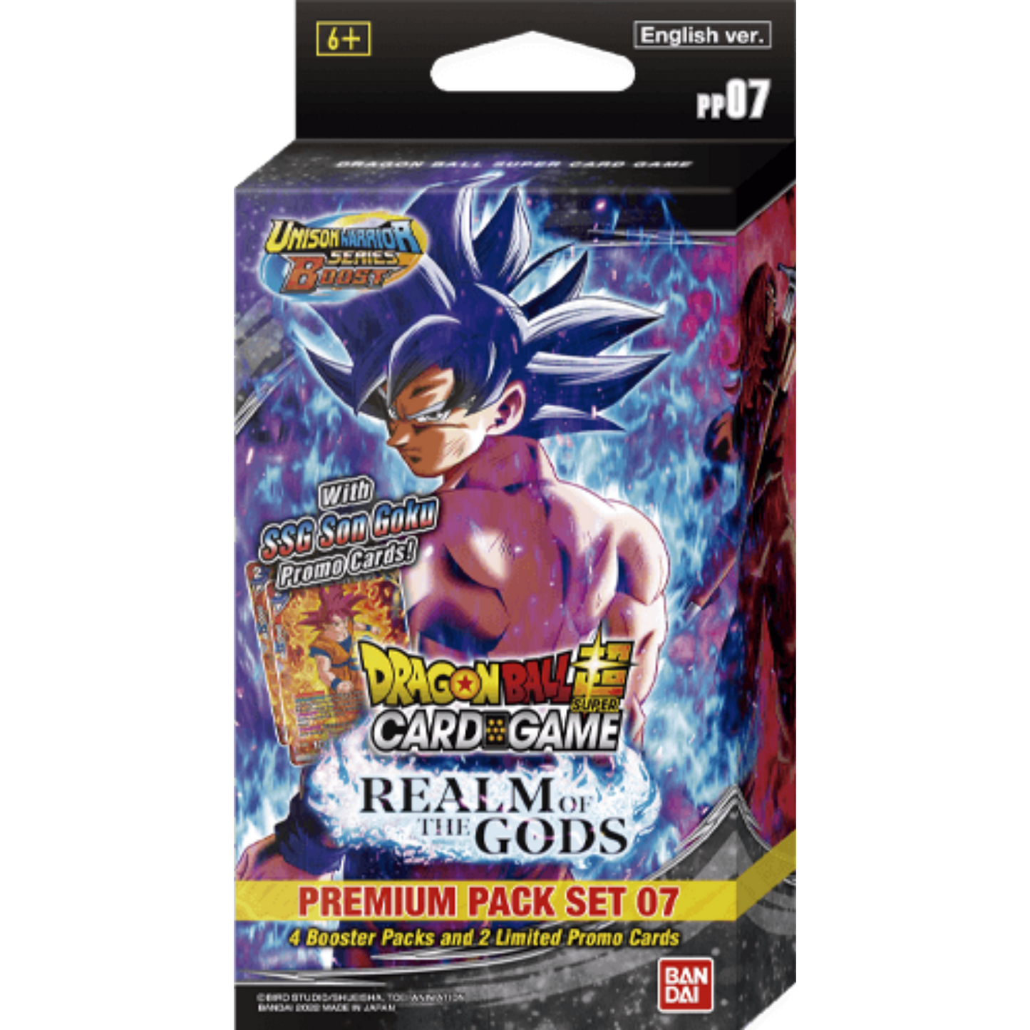 Dragon Ball Super Card Game - Series 16 UW7 Realm of the Gods Premium Pack [PP07] - Good Games