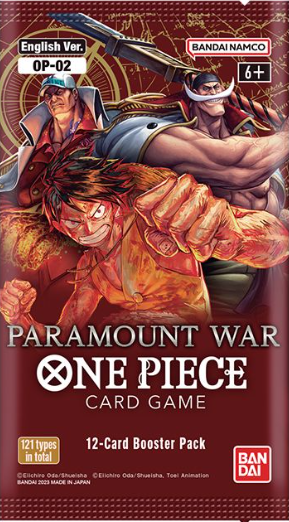 One Piece Card Game - Paramount War (OP-02) Booster Pack - Good Games